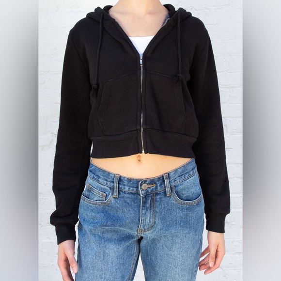 brandy CRYSTAL black HOODIE - Picture 1 of 3